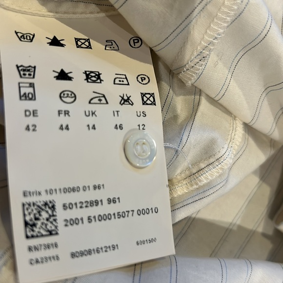 Hugo Boss women’s striped blouse - Picture 6 of 6